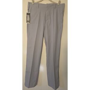 New Adidas Mens 3-Stripes Stretch Golf Pants Style Code: B82001 Gray Size 32x32